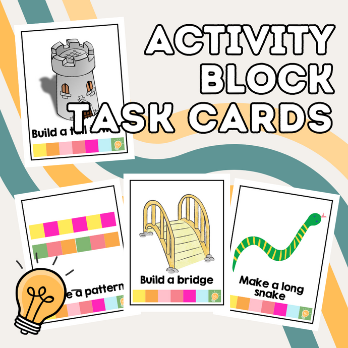 Activity Block Task Cards